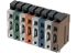 HARTING har-flexicon Series PCB Terminal Block, 8-Contact, 3.5mm Pitch, Wave Soldering, 1-Row, IDC Termination