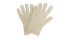 NITRAS SAFETY 5203 Cotton Work Gloves, Size 8