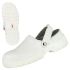 NITRAS SAFETY 7252 Unisex Medizinische Clogs Weiß, Stahl, Größe 41 / UK 7 1/2