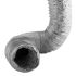 Fantech Silver Fibre Woven Metal Flexible Ducting, 6m