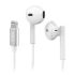 Auricolari SBS TEEARLIGHAPW Lightning Bianco