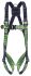 KRATOS SAFETY FA1010700A Front, Rear Attachment Fall Arrest Harness, 140kg Max, S/M/L