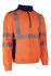 FRISS Sweat  Orange HV Marine  L