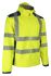 Coverguard NEBULO Yellow/Navy Unisex Hi Vis Softshell Jacket, L