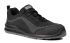 Coverguard MILERITE Unisex Black, Grey Steel Toe Capped Low safety shoes, UK 6, EU 39