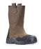 Coverguard PYROPE Brown Composite Toe Capped Unisex Safety Boot, UK 4, EU 37