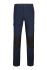 Pantalón para Hombre, pierna 109.3cm, Negro/azul marino, Elástico, 14 % licra, 86 % poliéster 103022S 45plg 114cm