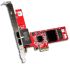 Hilscher 2 PCI-Express Netzwerkkarte, 100Mbit/s RJ45