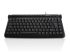 Ceratech KYB-MINIHUB2-BLK Wired USB Multimedia Keyboard, QWERTY (UK), Black