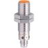 ifm electronic Inductive Threaded Barrel Inductive Proximity Sensor, M12, 4 mm Detection, PNP NO, 10 → 36 V dc