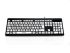 Ceratech KYB-RAINBOW2-BLK Wired USB Keyboard, QWERTY (UK), Multi Colour