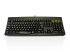 Ceratech KYBAC260-HIVISLO Wired USB Keyboard, QWERTY (UK), Black