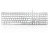 Ceratech KYBAC301-USBMACW Wired USB Multimedia Keyboard, QWERTY (UK), Silver, White