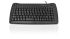 Ceratech KYBAC5010-UBKGR Wired USB Compact Keyboard, QWERTZ (German), Black