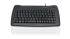 Ceratech KYBAC5010-PBKGR Wired PS/2, USB Compact Keyboard, QWERTZ (German), Black