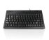 Ceratech KYBAC5005-USBBLK Wired USB Compact Keyboard, QWERTY (UK), Black