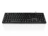 Ceratech KYBAC276-3UBK Wired USB Keyboard, QWERTY (UK), Black