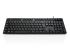 Ceratech KYBAC302-UBLK-UA Wired USB Multimedia Keyboard, QWERTY, Black