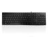 Ceratech KYBAC301-PBLK-IT Wired PS/2 Multimedia Keyboard, QWERTY (Italy), Black