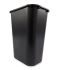 Rubbermaid Commercial Products Bins For Selective Sorting 39 Black Snap On Polythene Waste Bin