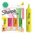 Subrayador Sharpie 2190473 Verde, Naranja, Rosa, Amarillo, 2.5 → 5 mm