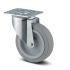 Swivel castor, double ball bearing swive