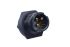 Connector, 9 Contacts, Panel Mount, 20.3 mm Connector, Plug, Male, IP67, OW-BCU Series