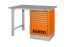 Bahco 1495K7CWB18TS Workbench, 30kg Max Load, 1030mm x 750mm x 1800mm