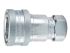 Parker Steel Female Hydraulic Quick Connect Coupling, BSP 1/4 Female