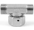 Parker Hydraulic Swivel Nut Tee, ET22LCF