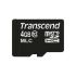 Transcend 4 GB MicroSDHC Micro SD Card, Class 10