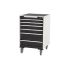 Bott, 6 Drawer Sheet Steel Floor Standing Cabinet, 650 x 650 x 985mm