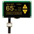 Display OLED NEWHAVEN DISPLAY INTERNATIONAL, Giallo, 128 x 64pixels, Montaggio su circuito stampato, I2C, parallelo,