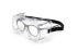 Univet 602 PC  Anti-Mist Safety Goggles with Clear Lenses