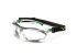 Univet 506UP Hybrid PC Anti-Mist UV Safety Glasses, Clear Polycarbonate Lens