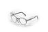 Mornsun 520 Safety Glasses, Clear Polycarbonate Lens