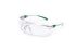 Univet 506U PC Anti-Mist UV Safety Glasses, Clear Polycarbonate Lens