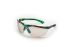 Mornsun 5X1 UV Safety Glasses, Green Polycarbonate Lens