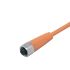 ifm electronic Straight Female 1 way M12 to Unterminated Sensor Actuator Cable, 60m