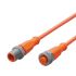 ifm electronic Straight Male 1 way M12 to Straight Female 1 way M12 Sensor Actuator Cable, 3.5m