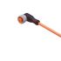 ifm electronic Right Angle Female 1 way M12 to Unterminated Sensor Actuator Cable, 5m