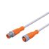 ifm electronic Straight Male 1 way M12 to Straight Female 1 way M12 Sensor Actuator Cable, 3m