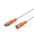 ifm electronic Straight Male 1 way M12 to Straight Female 1 way M12 Sensor Actuator Cable, 3m