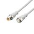 ifm electronic Straight Male 5 way M12 to Straight Female 5 way M12 Communication Cable, 3m