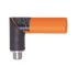 ifm electronic Inductive Smooth Barrel Inductive Proximity Sensor, 10 mm Detection, PNP NO, 10 → 55 V dc