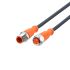 ifm electronic Straight Male 1 way M12 to Straight Female 1 way M12 Sensor Actuator Cable, 15m