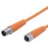 Cable de conexión ifm electronic, con. A M12 Macho, 1 polo, con. B M12 Hembra, 1 polo, long. 7m