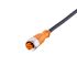 ifm electronic Straight Female 1 way M12 to Unterminated Sensor Actuator Cable, 25m