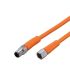 ifm electronic Straight Male 1 way M8 to Straight Female 1 way M8 Sensor Actuator Cable, 1.5m