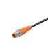 ifm electronic Straight Male 1 way M12 to Unterminated Actuator/Sensor Cable, 2m